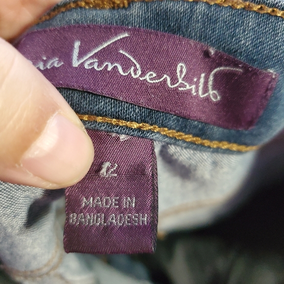 Gloria Vanderbilt Denim Jeans Womens 12 - Picture 3 of 3